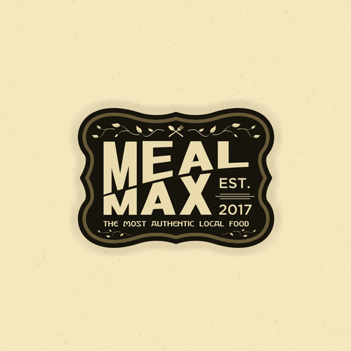 Brown brand with the title 'MEAL MAX'