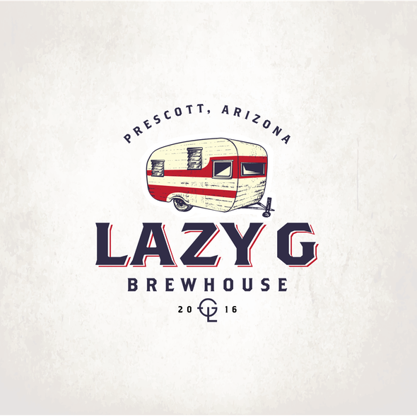 Trailer logo with the title 'Lazy G'