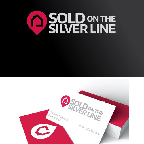 Agent logo with the title 'Create modern logo for Sold on the Silver Line'