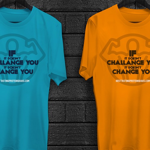 Health t-shirt with the title 'Protein Shake T-shirt'