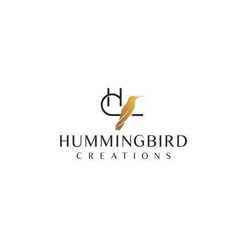 Hummingbird logo with the title 'Hummingbird logo'