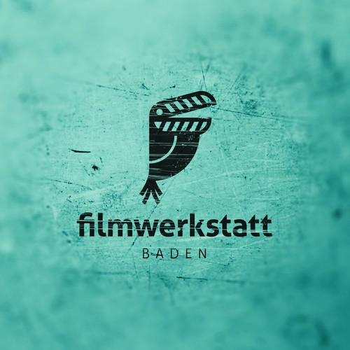 Movie logo with the title 'Filmwerkstatt Baden'