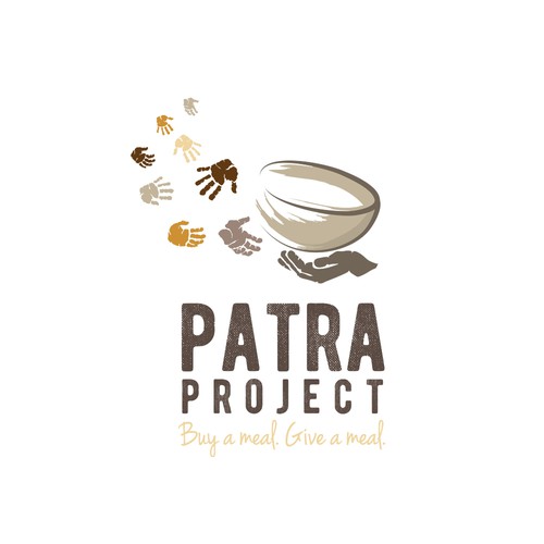 Food brand with the title 'Logo for the humanitarian organisation'