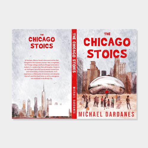 City design with the title 'The Chicago Stoics'
