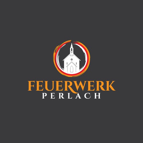 Munich design with the title 'Fireworks Logo'