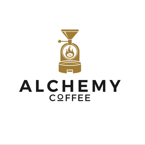 Coffee brand with the title 'Alchemy coffee'