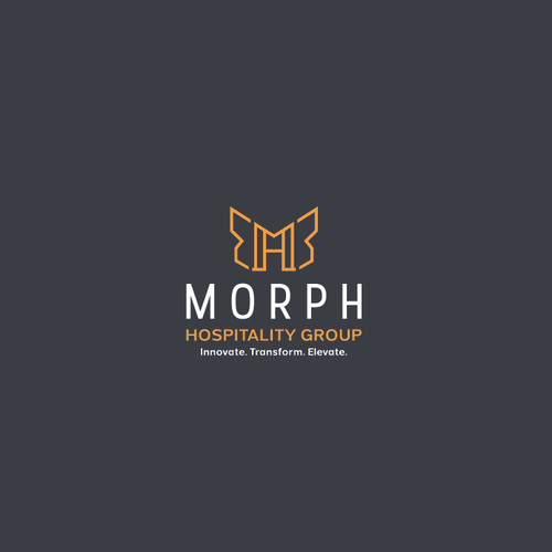 Butterfly design with the title 'Morph Logo'
