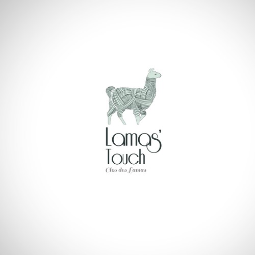 Wool design with the title 'Lama's wool'