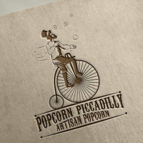 Scanning logo with the title 'Popcorn Piccadilly Artisan Popcorn'