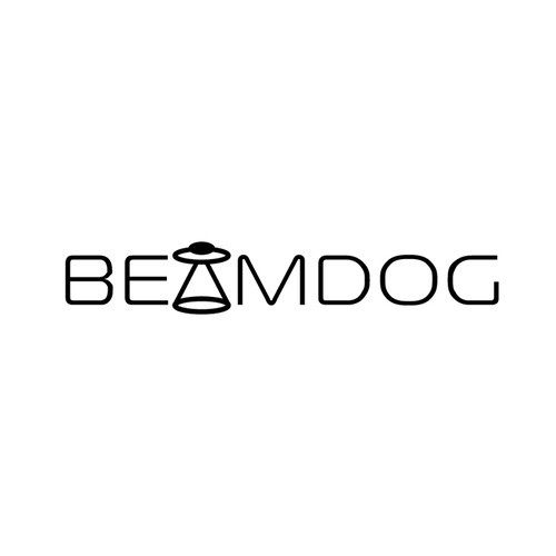 Typeface design with the title 'Beamdog'