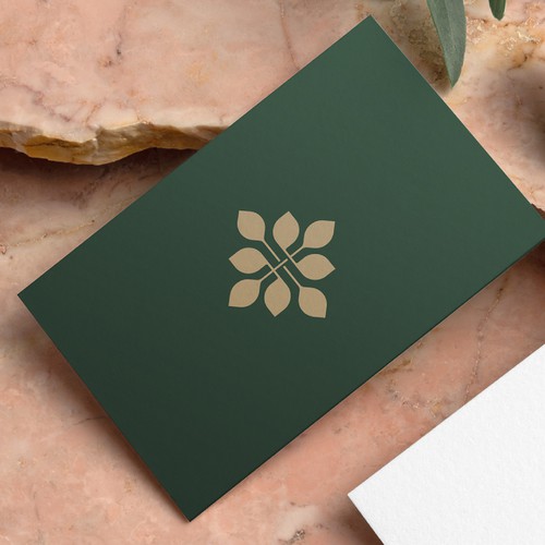 Flower design with the title 'Humbleroots Apothecary'