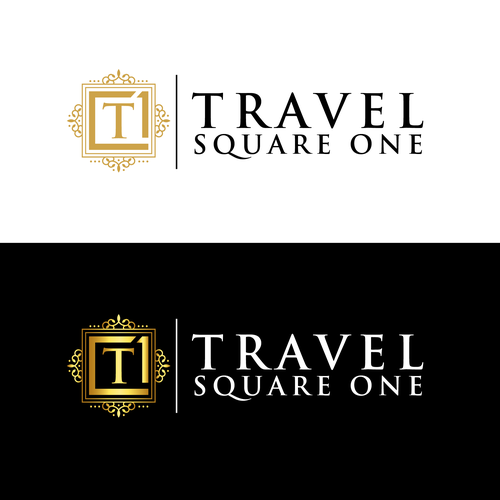Travel agency brand with the title 'Travel SquareOne'