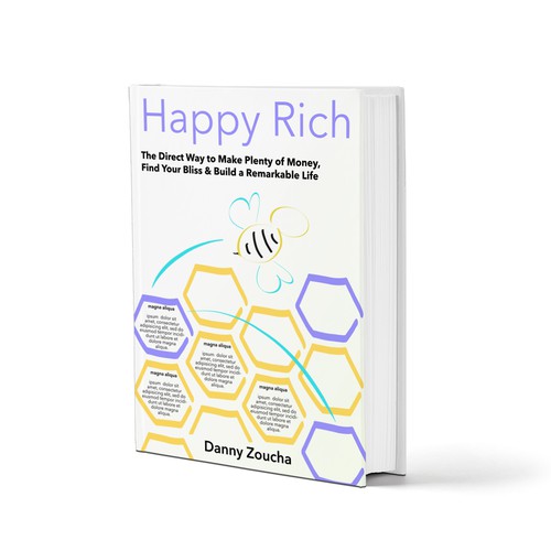 Drawing book cover with the title 'Hand drawind book cover'