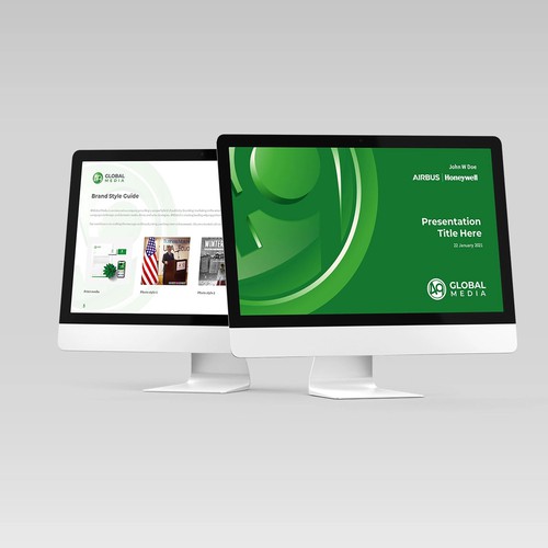 Media design with the title 'Power Point Design for Entertainment business'