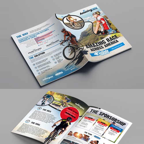 Charity design with the title 'Brochure Design'