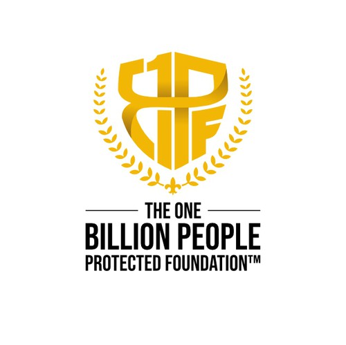 Nonprofit logo with the title 'One Billion People Protected Foundation'