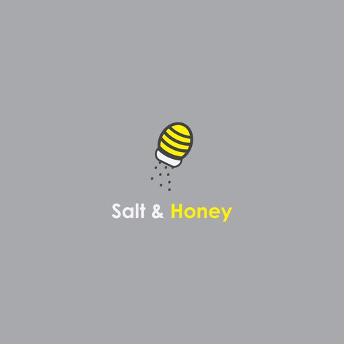 Salt logo with the title 'salt and honey'