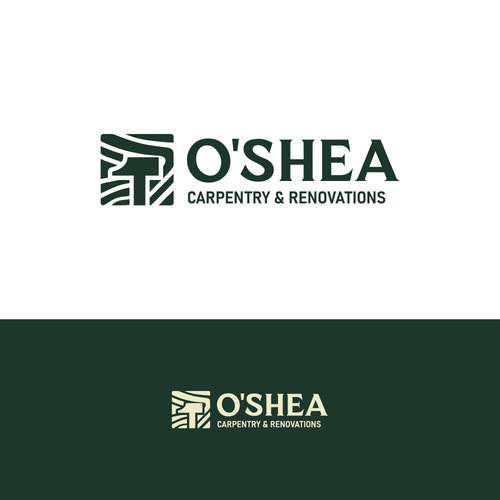 Carpentry logo with the title 'Logo entry for O'shea'
