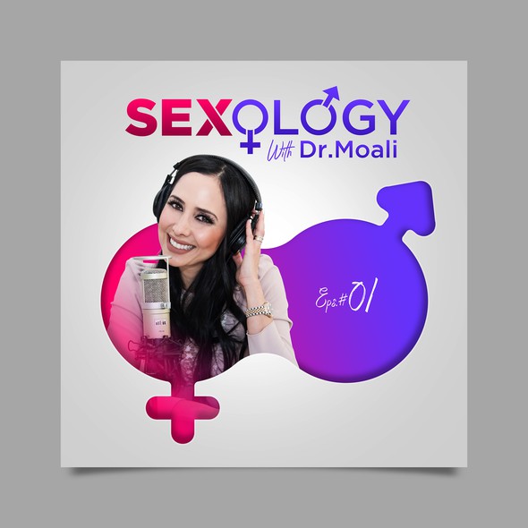 Podcast cover artwork with the title 'Sexology'