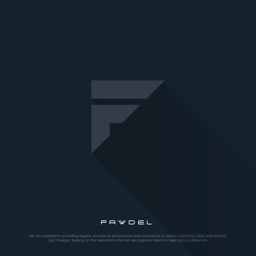 Masculine brand with the title 'logo concept for app icon'