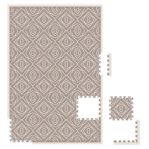 Unisex design with the title 'Stylish baby play mat'