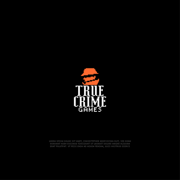 Crime logo with the title 'True Crime Games'
