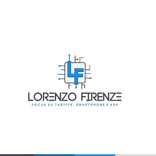 Review design with the title 'LORENZO FIRENZE'