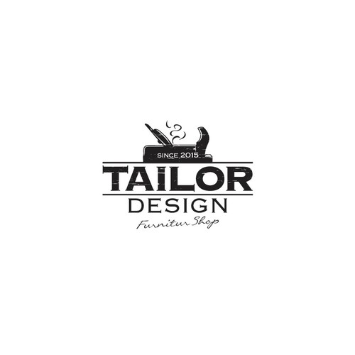 Ps logo with the title 'Logo concept for Tailor Design.'