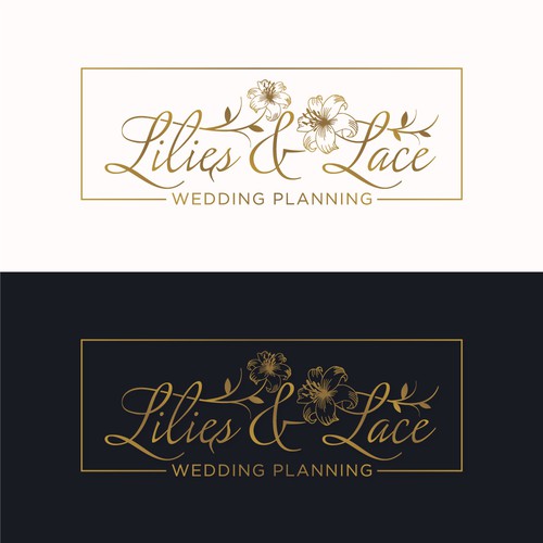 Lily logo with the title 'Lilies and Lace'