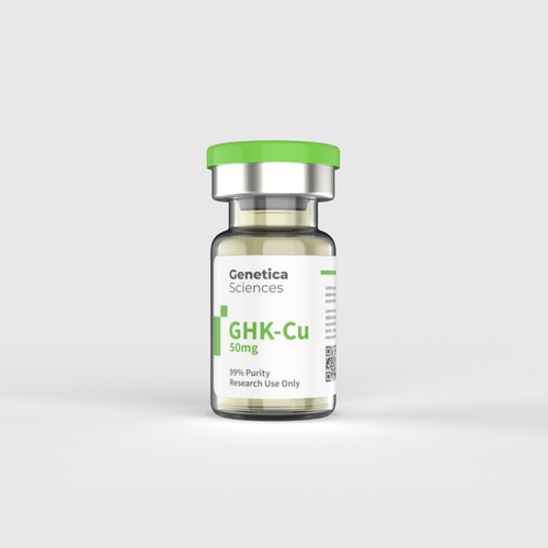 Pharmaceutical label with the title 'Vial Label Design'
