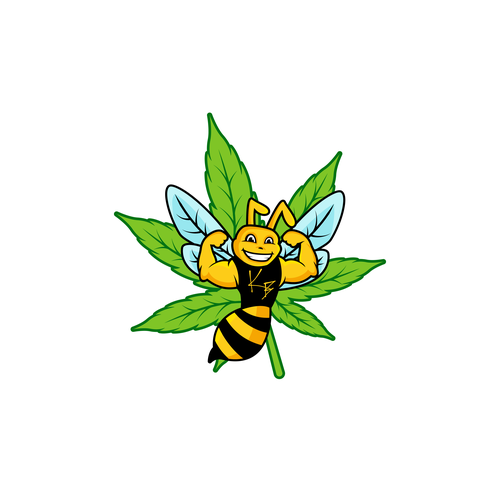 Cool weed logo with the title 'BZ CannaProducts'