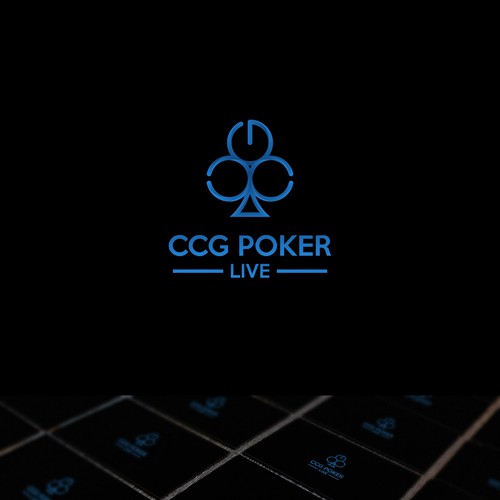 Winner logo with the title 'Second Logo of CCG Poker LIVE'