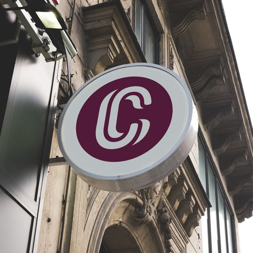 Crypto brand with the title 'RollCoin Cryptocurrency Emblem'