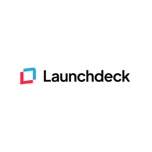 Product brand with the title 'Logo design for Launchdeck'