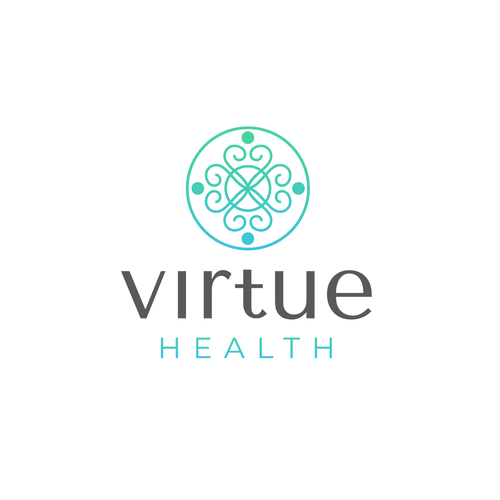 Clinic design with the title 'Virtue Health'