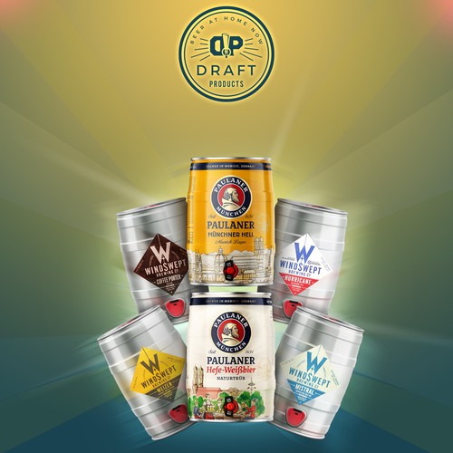 Drink design with the title 'Product Banner'