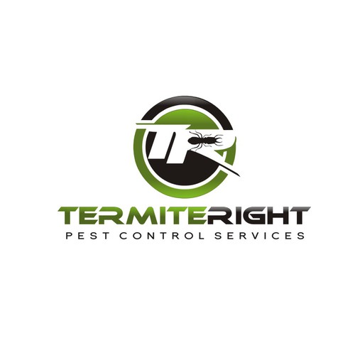 Black and green logo with the title 'TermiteRight'