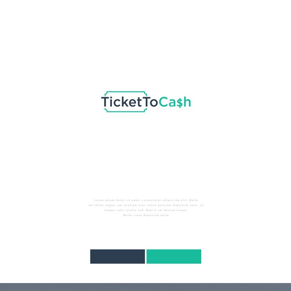 Opera logo with the title 'Logo Design for Ticket to Cash'