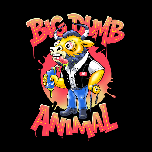 Motorsport design with the title 'Character Design'