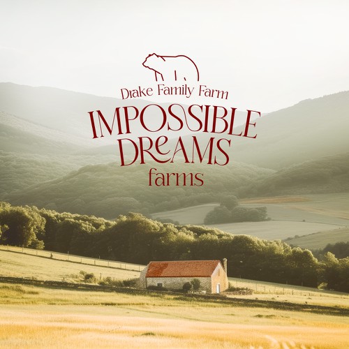 Ps logo with the title 'Imposible Dream Farm logo '