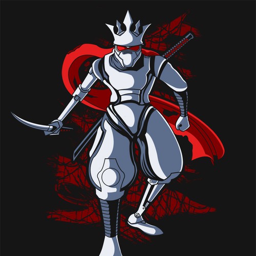 Ninja t-shirt with the title 'Robot Ninja Entry'