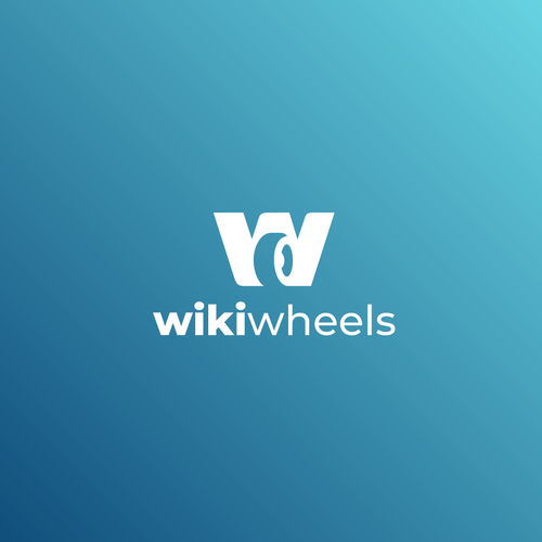 Motor logo with the title 'wikiwheels logo Design'