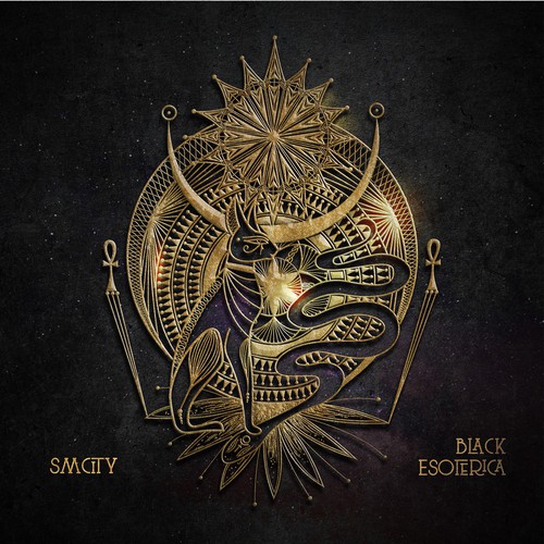 Ancient Greece design with the title 'SmCity Album Cover'