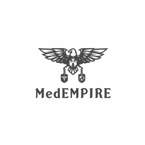 Empire design with the title 'MedEMPIRE Logo'