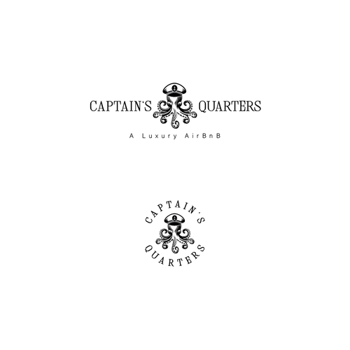 Airbnb design with the title 'Logo for a Luxury AirBnB'