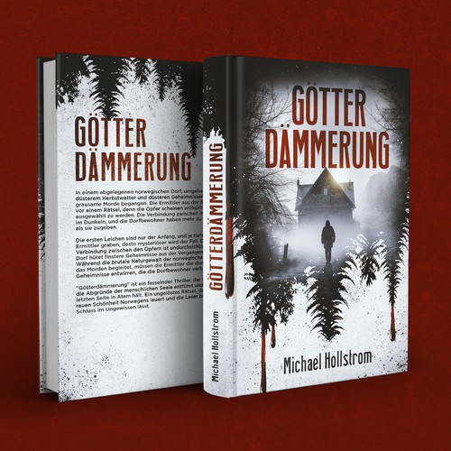 Thriller book cover with the title 'Thriller book cover AVAILABLE FOR SALE through 1 to 1 project'