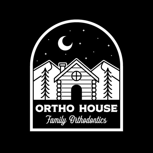 Mountain brand with the title 'Ortho House'