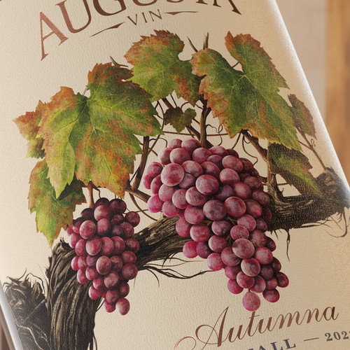 Rose label with the title 'Four Seasons Rosé Collection'