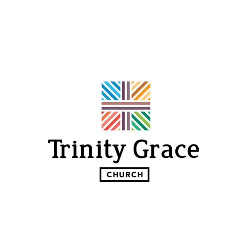 Grace logo with the title 'Trinity Grace Church logo concept'