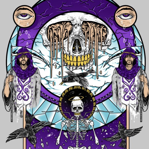 Bird t-shirt with the title 'Death'